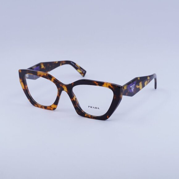 Prada Accessories - Prada PR09YV VAU1O1 Eyeglasses Honey Havana 54mm Cat Eye Frame